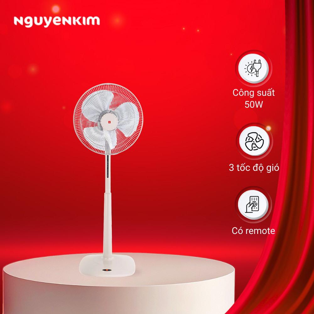 Quạt đứng KDK M40K Vàng sâm panh
