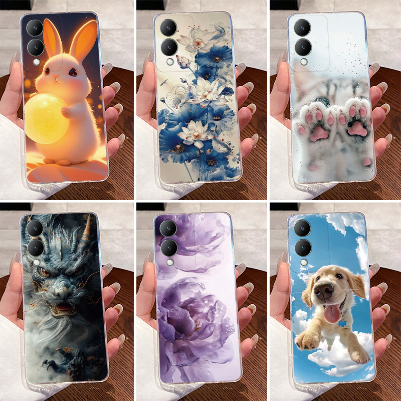 Ốp Lưng Cho Vivo Y17s 4G Ốp Lưng Vivo Y17s Y17s Thẩm Mỹ Sang Trọng Dễ Thương Thoáng Mát Bé Trai Bé G