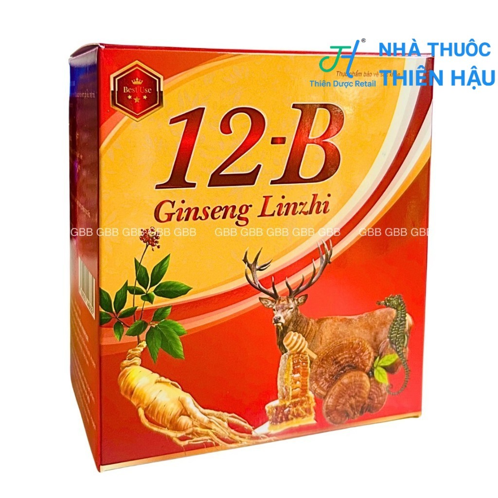 Vitamin tổng hợp 12B GINSENG tăng sức đề kháng, bồi bổ cơ thể- Hộp 100 viên