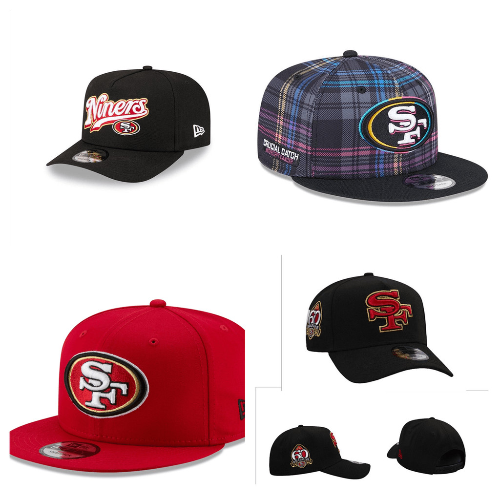 Mũ San Francisco 49ers Mũ có thể điều chỉnh Mũ bóng chày Mũ thời trang
