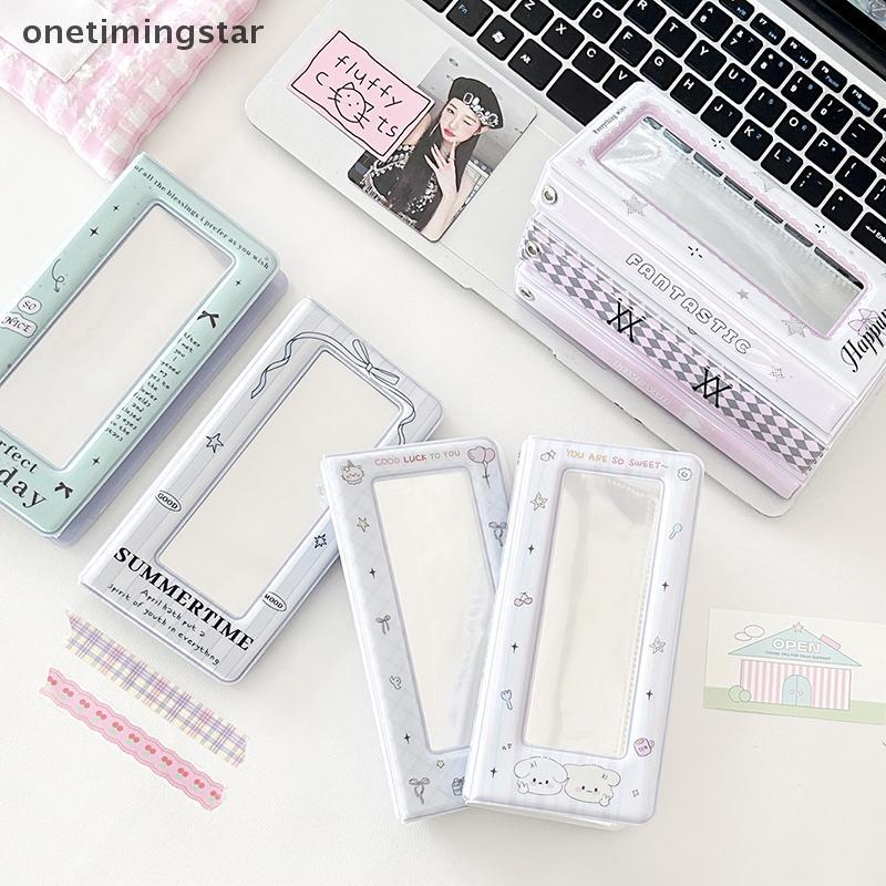 Onetimingstar Thẻ Ảnh Chất Kết Dính Sách Cho Photocards 2x6 Inch OTS