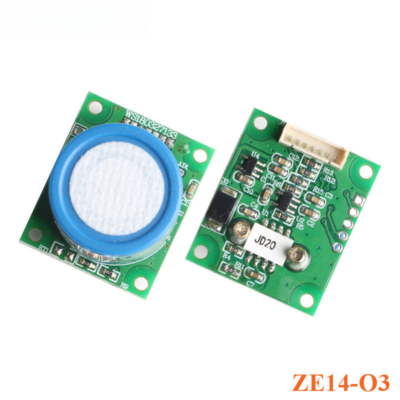 Mô-đun cảm biến khí O3 phát hiện Ozone điện hóa ZE14-O3 0-100ppm 5V UART cho tủ khử trùng dân sự