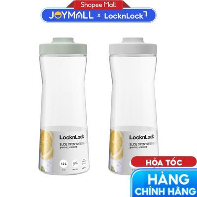 Bình Nước Nhựa LocknLock Slide Open HAP824 1.4L, Hàng Chính Hãng, Nắp Trượt Tiện Lợi - JoyMall
