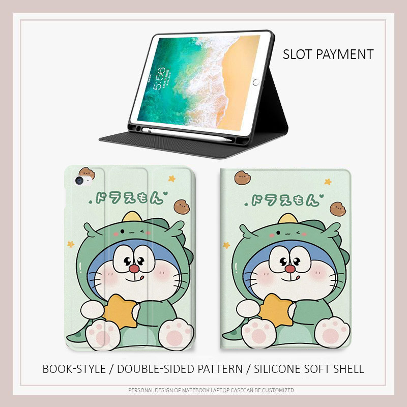 Ốp lưng Doraemon cho ipad a16 gen 11 Air M3 M5 Air 4/5/6 Air 7 10.2 Gen 7/8/9 Gen10 ốp ipad