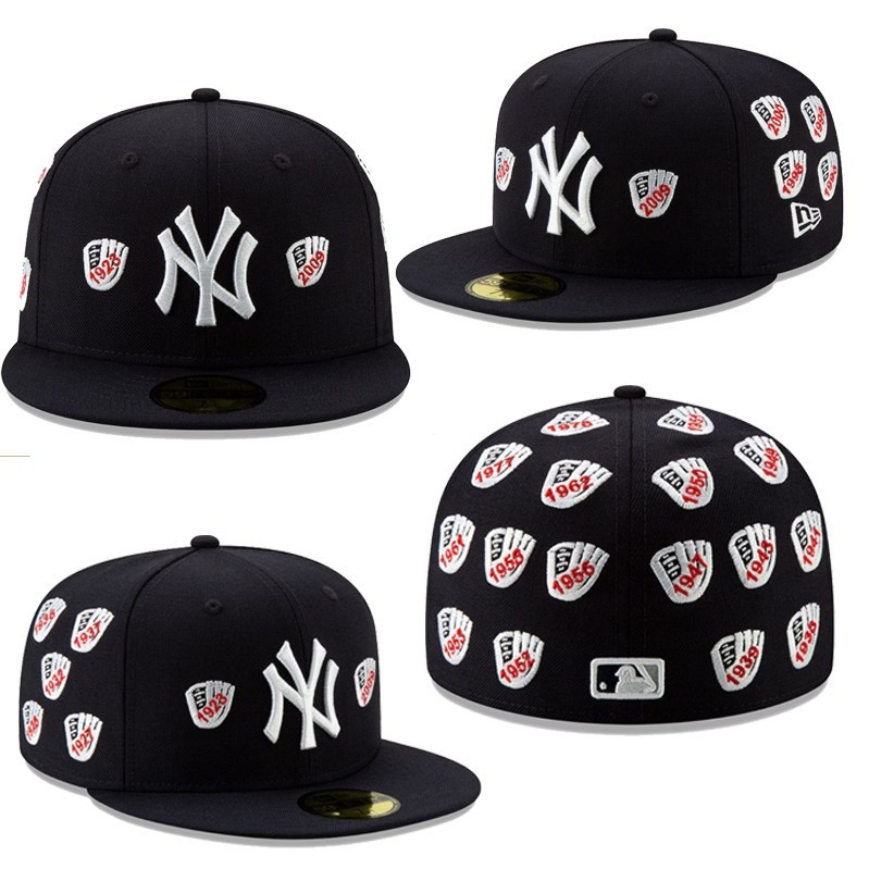 Mũ lưỡi trai 59FIFTY New York Yankees màu hải quân, thiết kế Spike Lee,-logo chính hãng