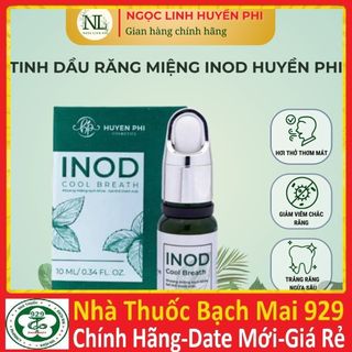 Tinh dầu khử mùi hôi miệng Huyền Phi INOD – Serum giữ hơi thở thơm mát chiết xuất thiên nhiên
