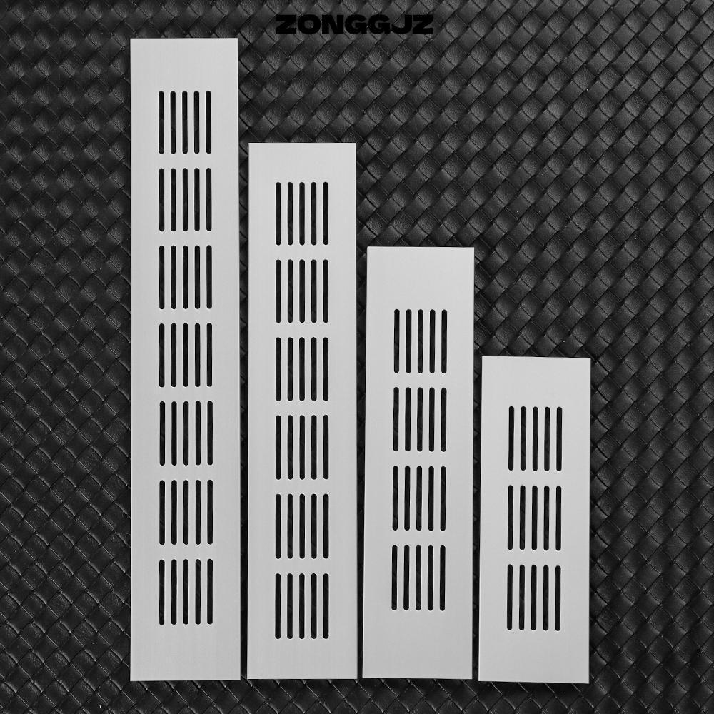ZONGGJZ Lỗ Thông Hơi Bao Grommet Bền Phụ Kiện Tủ Quần Áo Hợp Kim Nhôm Louver Thông Khí Lưới Tản Nhiệ