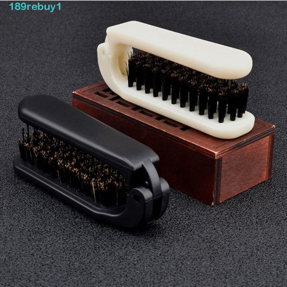 REBUY1 Cọ Râu Nhựa Di Động Lược Tóc Lông Mày Lược Pig Mane Massage Lược