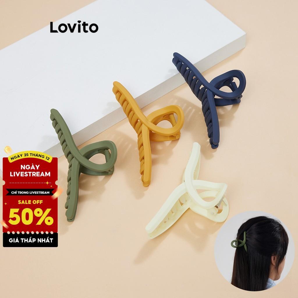 Lovito Kẹp Tóc Cơ Bản Kẹp Tóc Thời Trang Bé Gái Thường Ngày Cho Nữ L004003