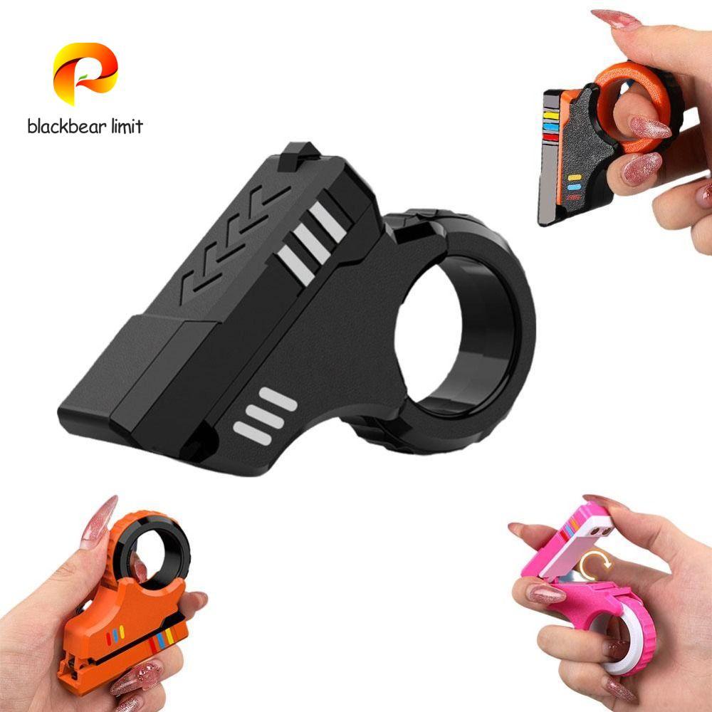 blackbear limit BLACKBEAR LIMIT Spinner Đồ chơi, Thanh trượt ngón tay quay nhẹ nhàng 7 màu, ABS bền 