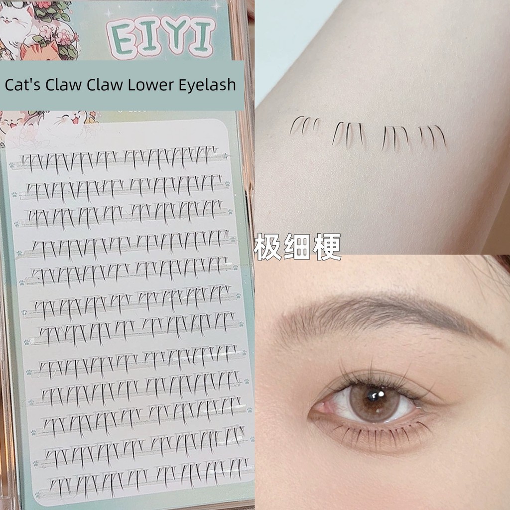 EIYI Mô phỏng Lông mi dưới tự phân đoạn trong suốt