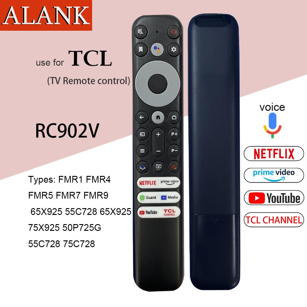 ALANK chính hãng Điều khiển giọng nói REMOET TCL LCD Smart TIVI  FOR RC902V FMR1 FMR4 FMR5 FMR7 FMR9