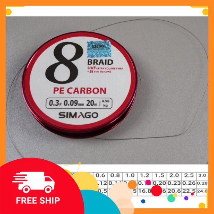 Simago pe Carbon 8 Braid