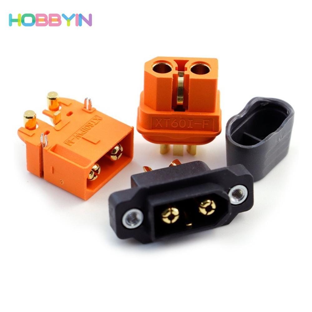 HOBBYIN 2 Phích cắm dòng XT60I, Tín hiệu 2 + 1 Dòng điện cao XT60IE-M XT60IPW-M, Dễ dàng lắp đặt Đầu