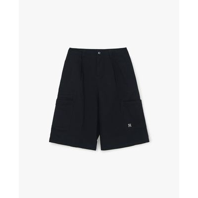 MLB - Quần short unisex ống rộng phối túi hộp_3ASMB1163-50BKS