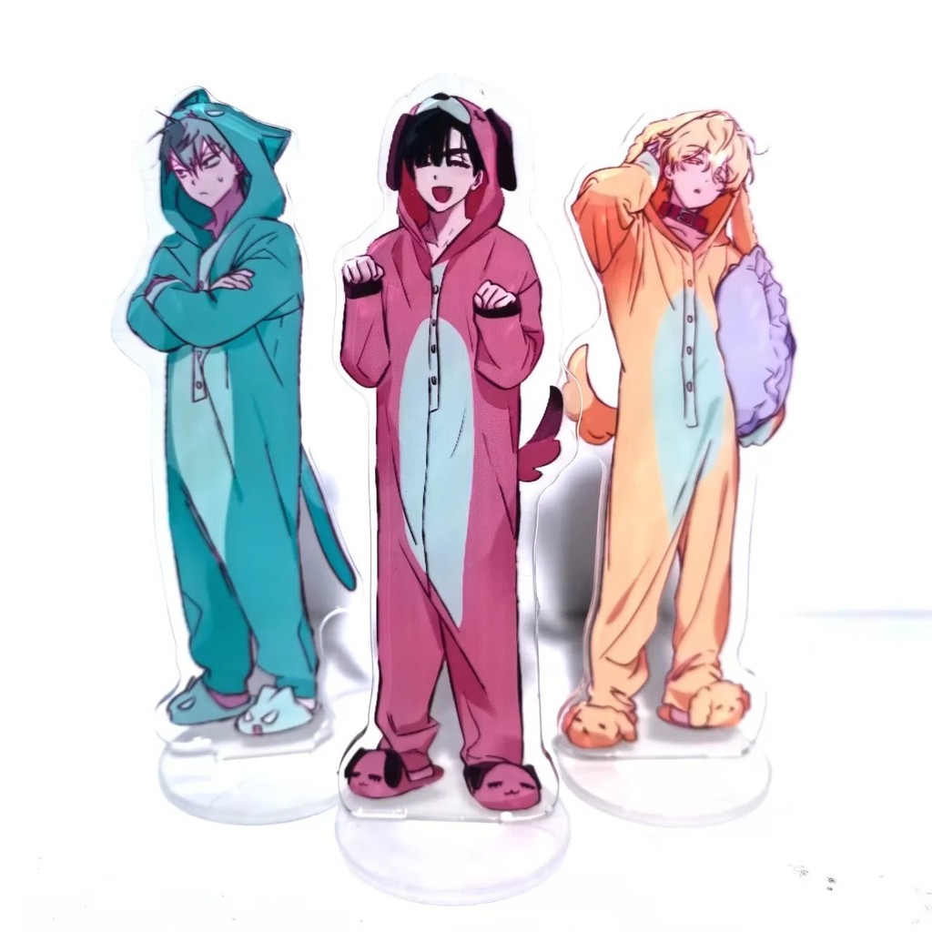 Mô hình Standee Alien Stage mica trang trí bàn học nhân vật Ivan Till Luka Mizi Sua Hyuna anime quà 
