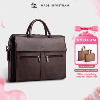 Cặp Công Sở Lata (Thời trang nam basic - Cặp da CA09)