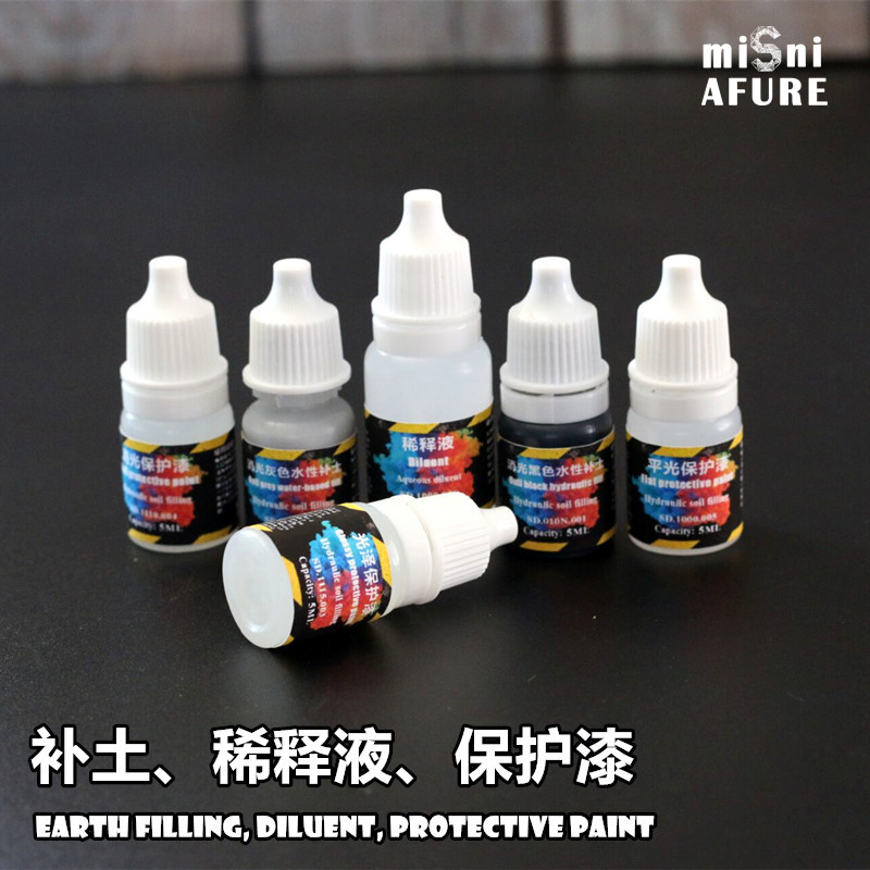 Spot Goods#Era Soil protection paint thinner Water-based eco-friendly pigment Model paint for Warham