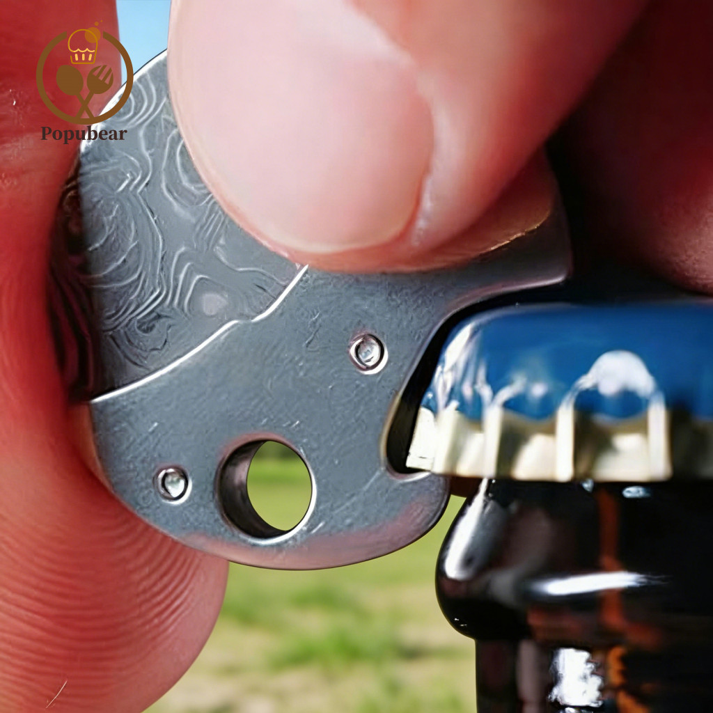 Popubear Mini Titan Dụng Cụ Mở Chai Titan Edc Dụng Cụ 1 / 2 Chiếc Dụng Cụ Mở Chai Mini Edc Móc Khóa 