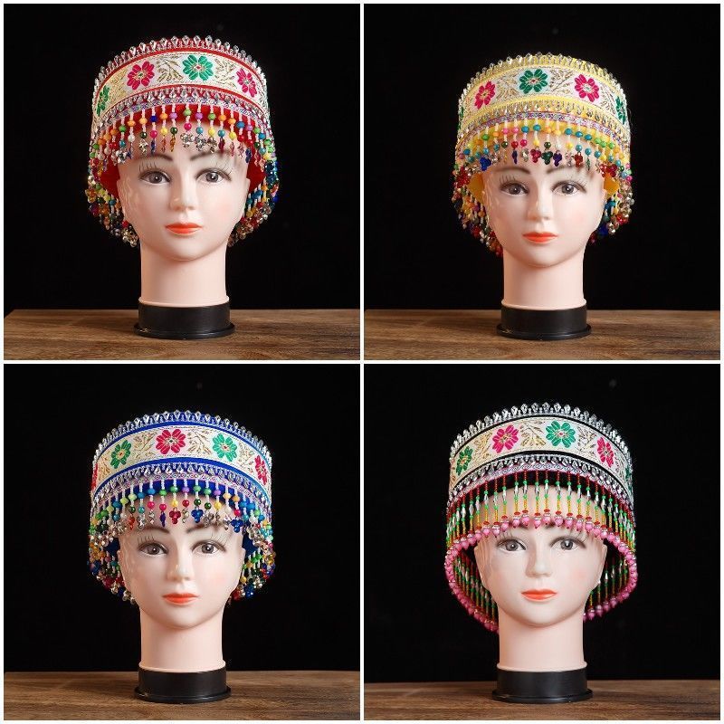 Phong Cách Mới Dân Tộc Dân Tộc Mạnh Mẽ Dân Tộc Miao Dân Tộc Yao Nón Thiểu Số Dân Tộc Khiêu Vũ Hiệu S