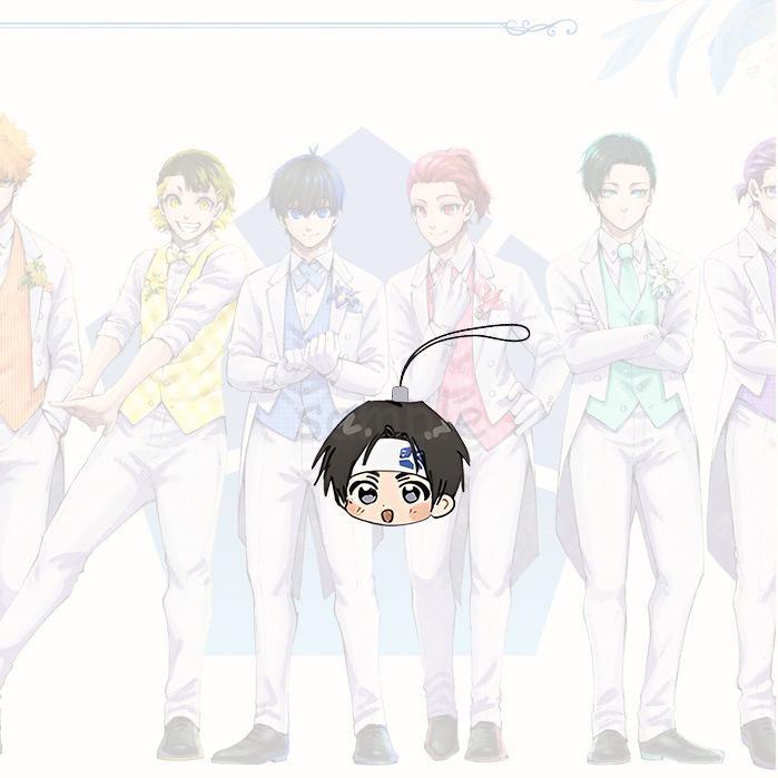 Hot Lucky Seven Store TV Football Anime Blue Lock Official You Hiori Yoichi Isagi Cute Acrylic Keych