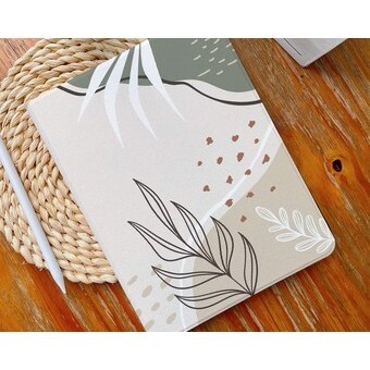 Ốp lưng iPad thẩm mỹ Leaves Line iPad Air 4 / 5 có giá đỡ bút chì iPad Pro 12.9 "11" Mini 6 / 5 / 4,