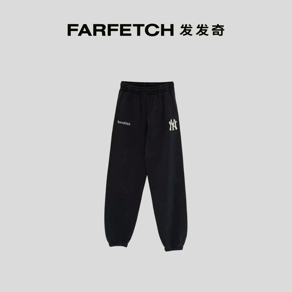 SPORTY & RICH Nam Nữ Brianna In Logo Quần Thường Ngày Phong Cách Thể Thao Hàn Quốc