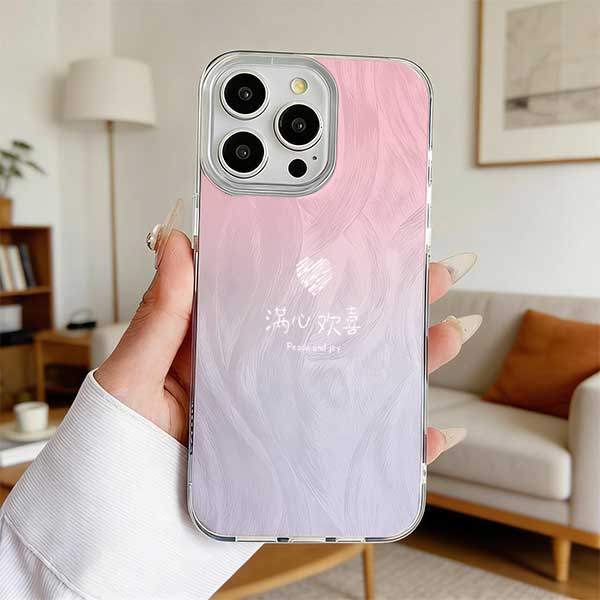 Ốp lưng iPhone Peace and Joy Hạnh Phúc cho11 12 13 14 15 16 17 Pro Pro Max Plus XS XR XS Max