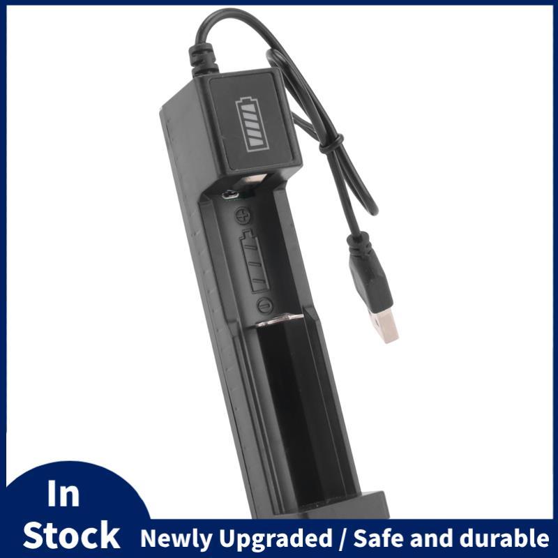 Sạc Pin USB 1 Khe Cắm Đa Năng Sạc Nhanh Sạc Pin Sạc Sạc Pin Lithium Sạc Cho 18650 26650 14500 16340 
