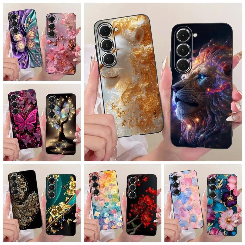 Dành Cho Tecno Spark 40 Pro Ốp Lưng KM6 Sư Tử Dễ Thương Sơn Thời Trang Vỏ Silicon Mềm Cho Tecno Spar