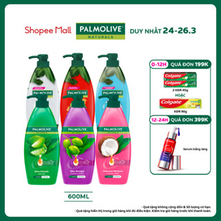 Dầu gội Palmolive kèm xả 2-trong-1 chiết xuất thiên nhiên 600ML