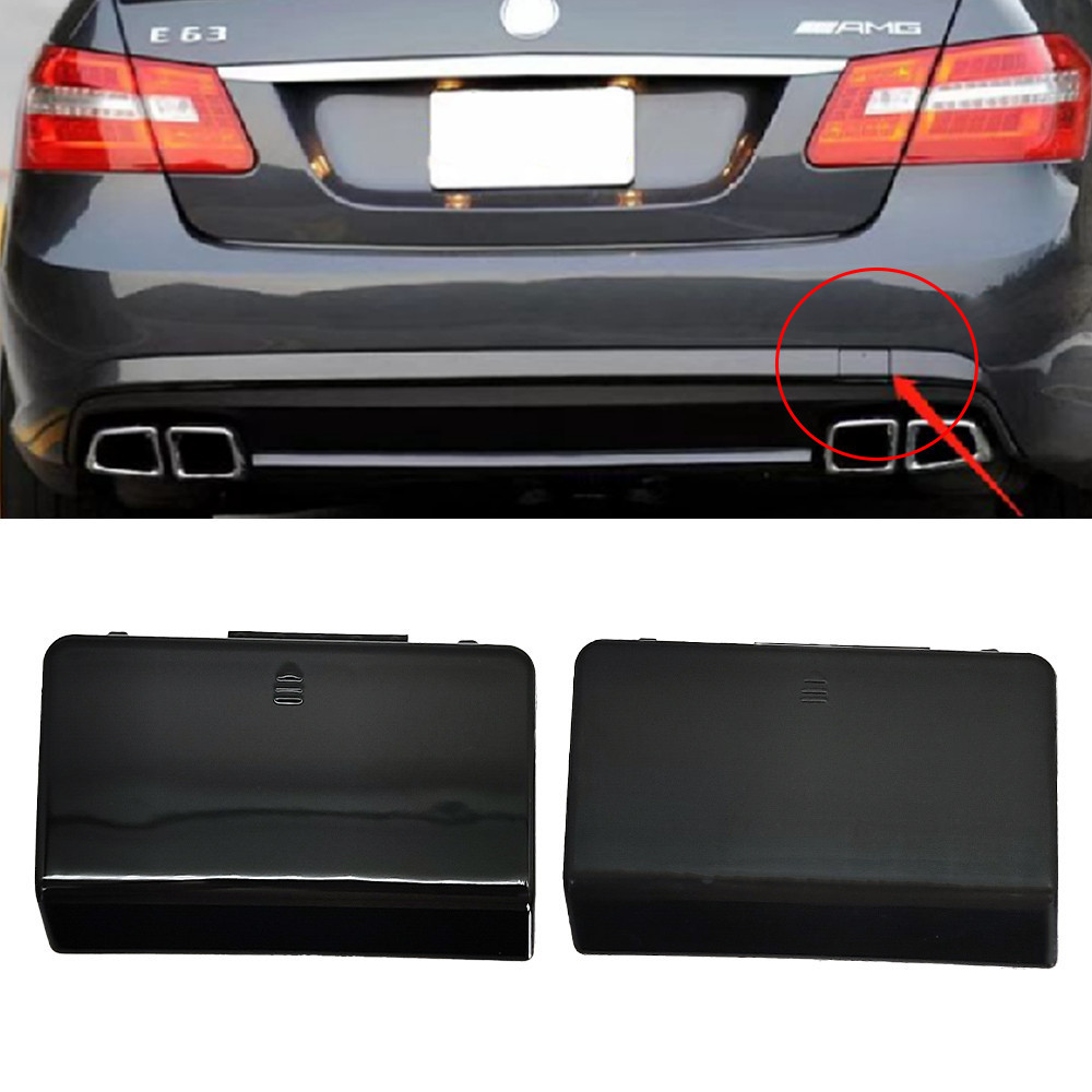 Dành Cho Xe Mercedes W212 Đen Xe Phía Sau Kéo Bao Cản Lưng Kéo Nắp Mắt Cho Benz E300 E63 AMG 2128850