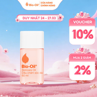 Dầu dưỡng da giúp cải thiện khô sạm và đều màu da, hỗ trợ cải thiện vết rạn da - BIO-OIL Skincare Oil (chai 60ml)