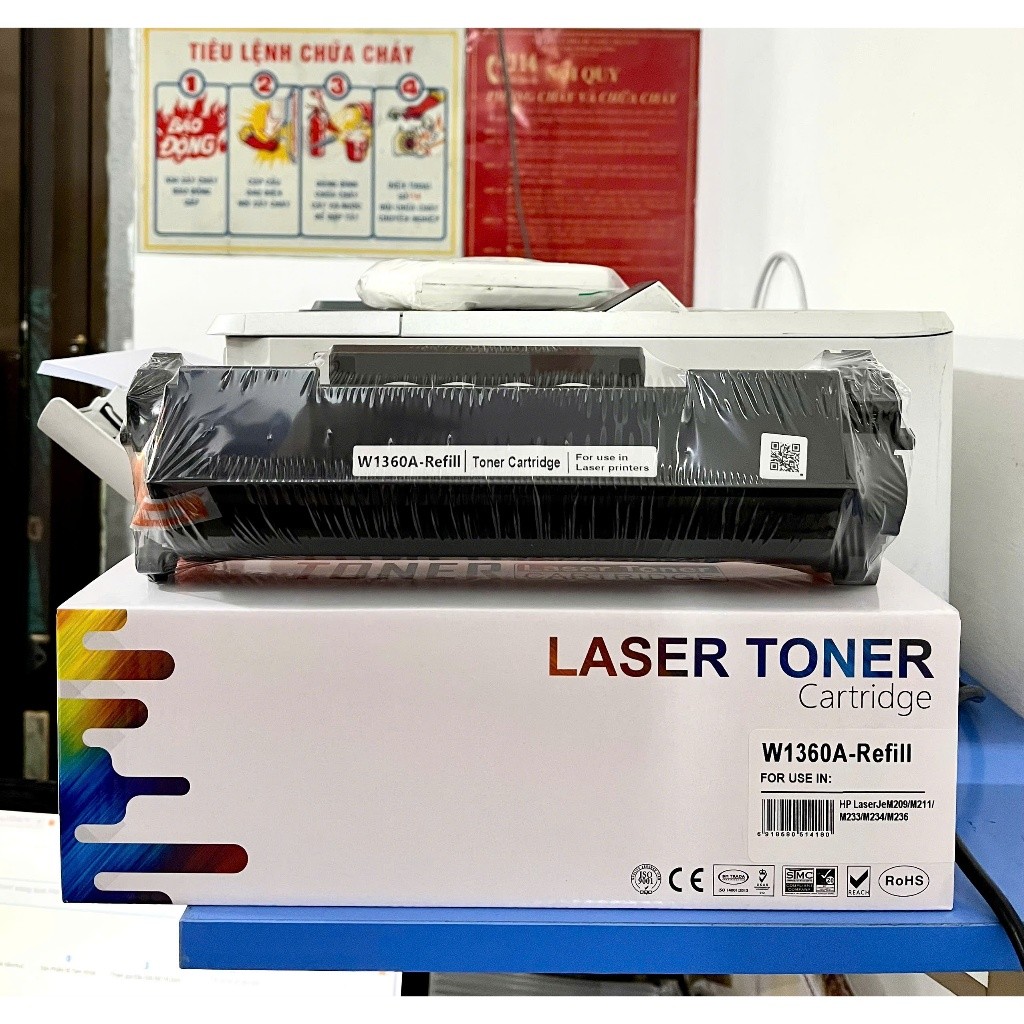 Mực In HP 136A (W1360A) Có Chip – Dùng Cho HP LaserJet M236sdw/M211dw/M236sdn/M234sdw.