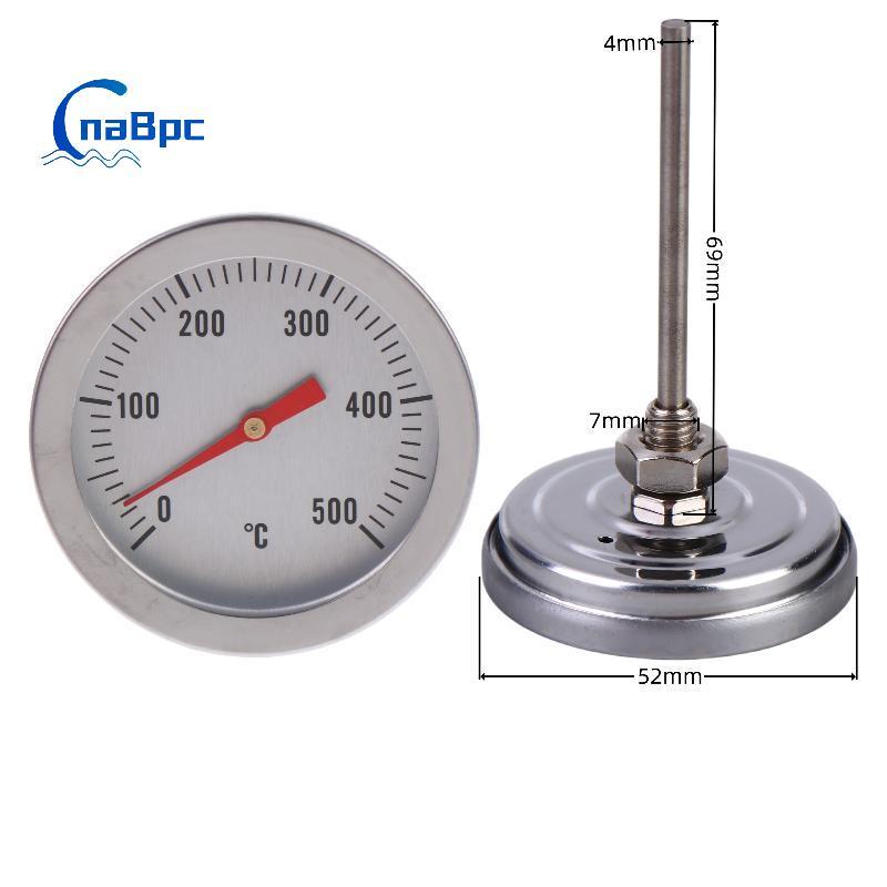 < CnaBpc > Máy đo nhiệt độ nướng lò nướng lưỡng kim BBQ 0-500C để nấu thịt nướng mới