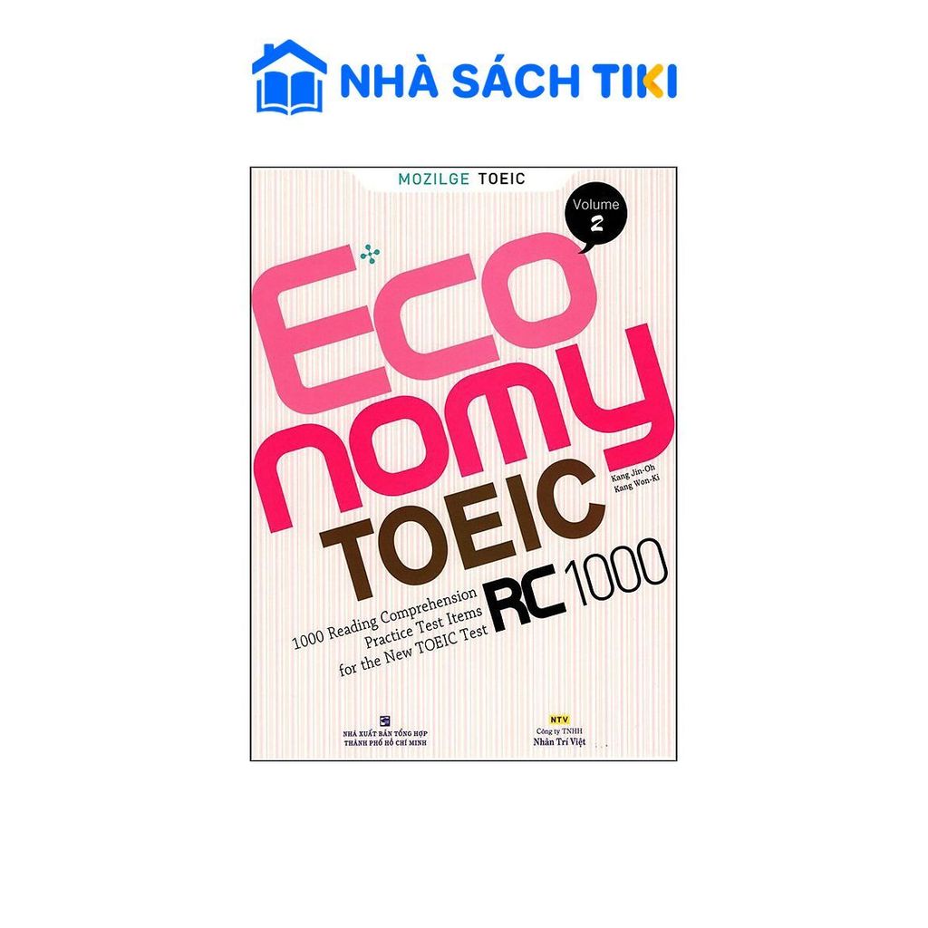 Sách Economy TOEIC RC1000 Volume 2 - Nhân Trí Việt
