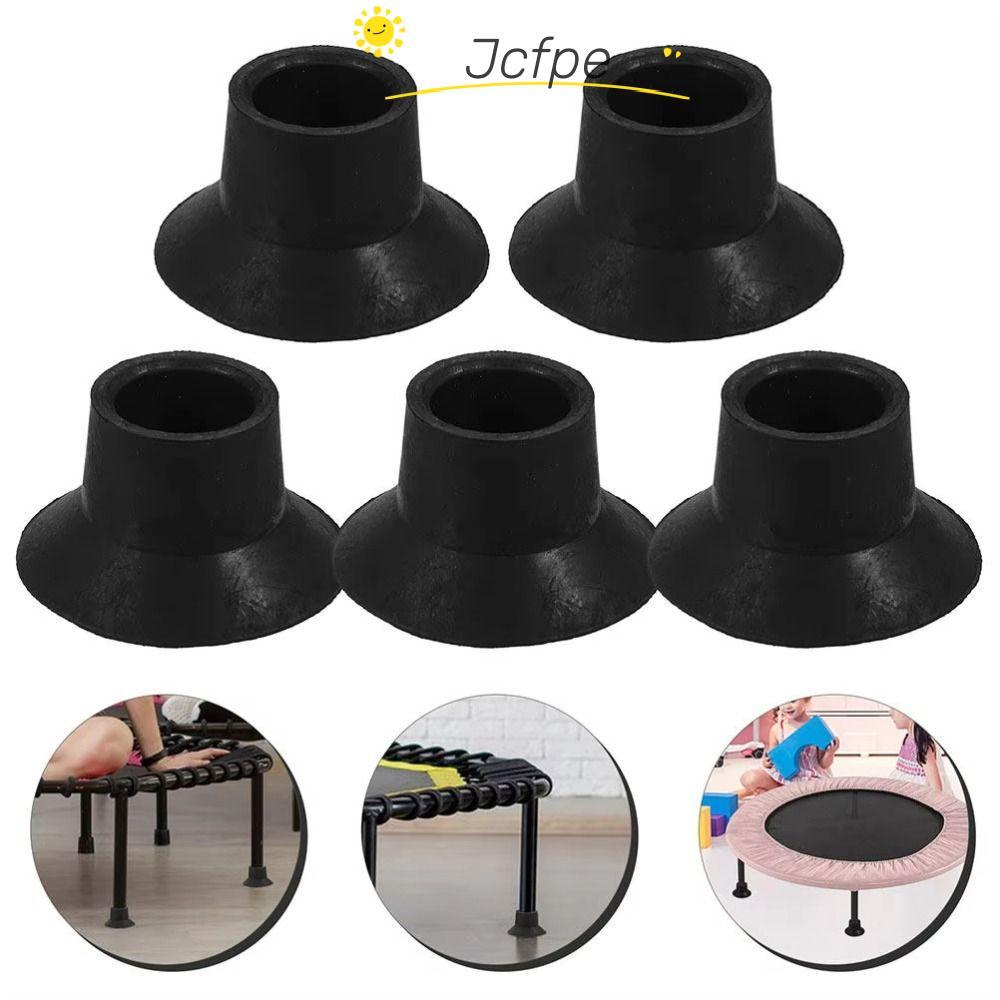 JCFPE 4 Mũ Chân Trampoline, Cốc Hút Thảm Chân Bếp Gas Đa Năng, Thay Thế Di Động Chống Mài Mòn Im Lặn