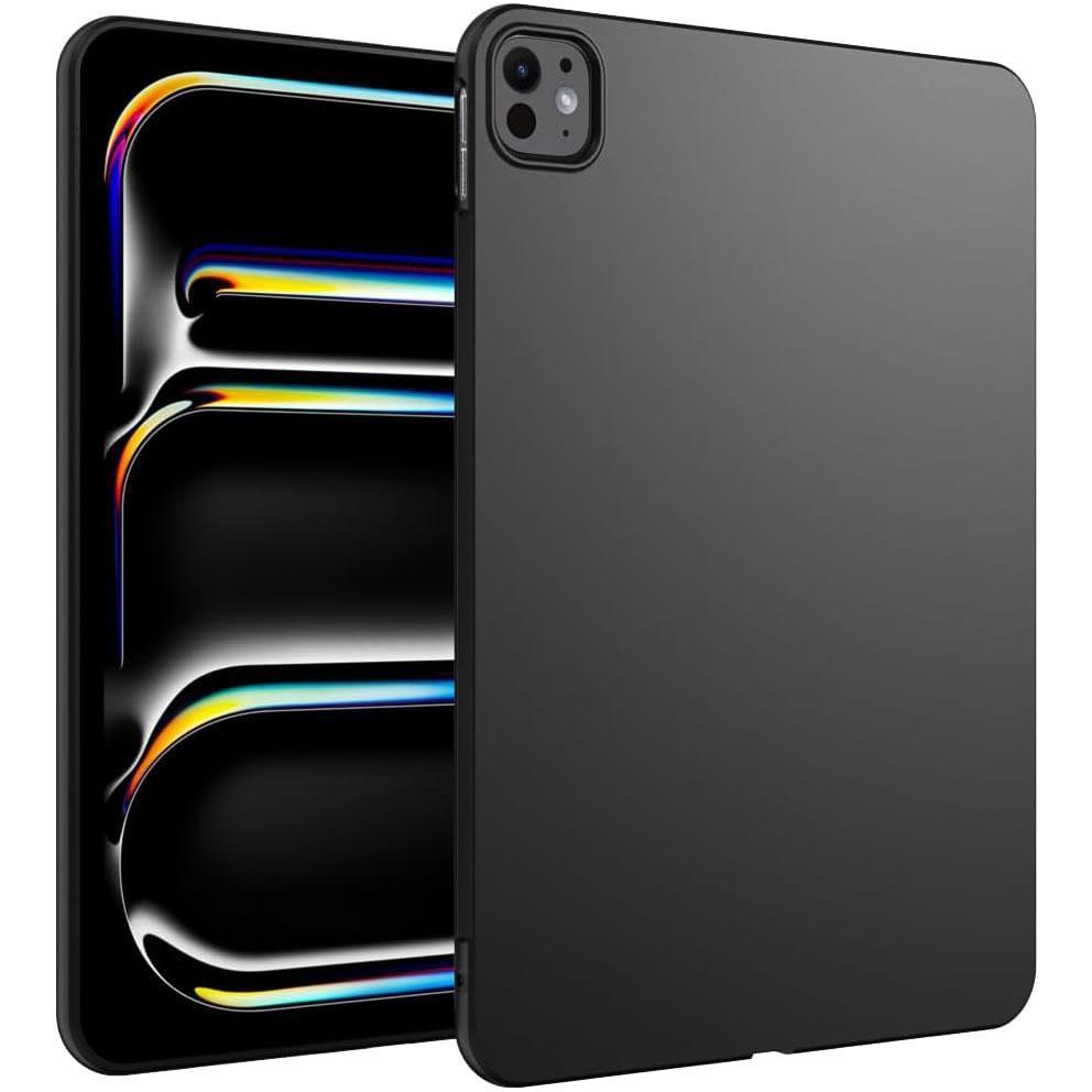 Ốp Lưng Máy Tính Bảng Cho Apple iPad Pro 13 (2024) M4 13 inch A2925 A2926 A3007 Funda Đen TPU Mềm Si