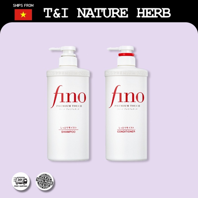 Fino Dầu Gội Phục Hồi Tóc Hư Tổn Chuyên Sâu | Cân Bằng Bã Nhờn & Phục Hồi Sợi Tóc-Sẵn hàng