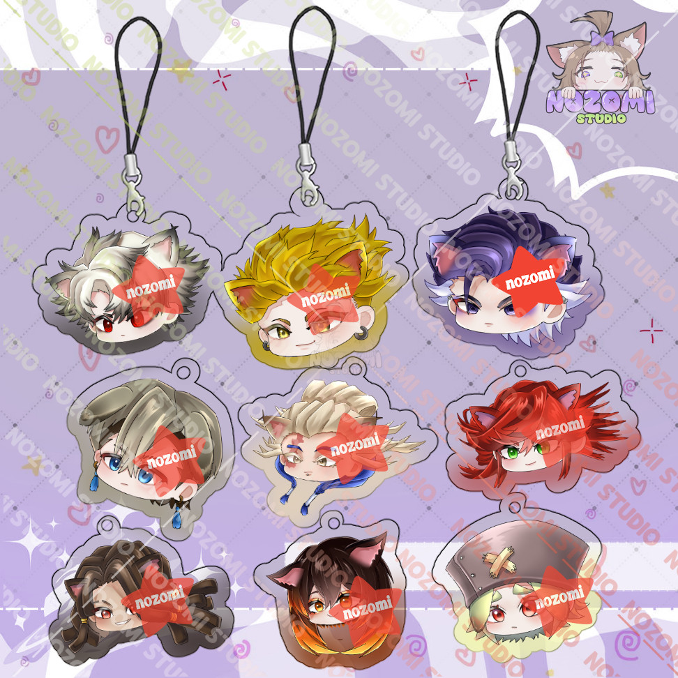 Phone Strap Gantungan hp Akrilik ANIME GACHIAKUTA