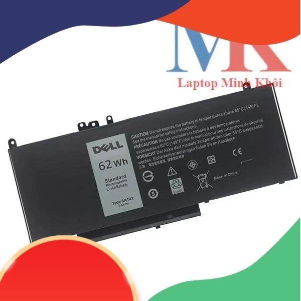 Pin Sạc Laptop Dell Latitude E5470 E5570 Precision 3510 6MT4T 62W