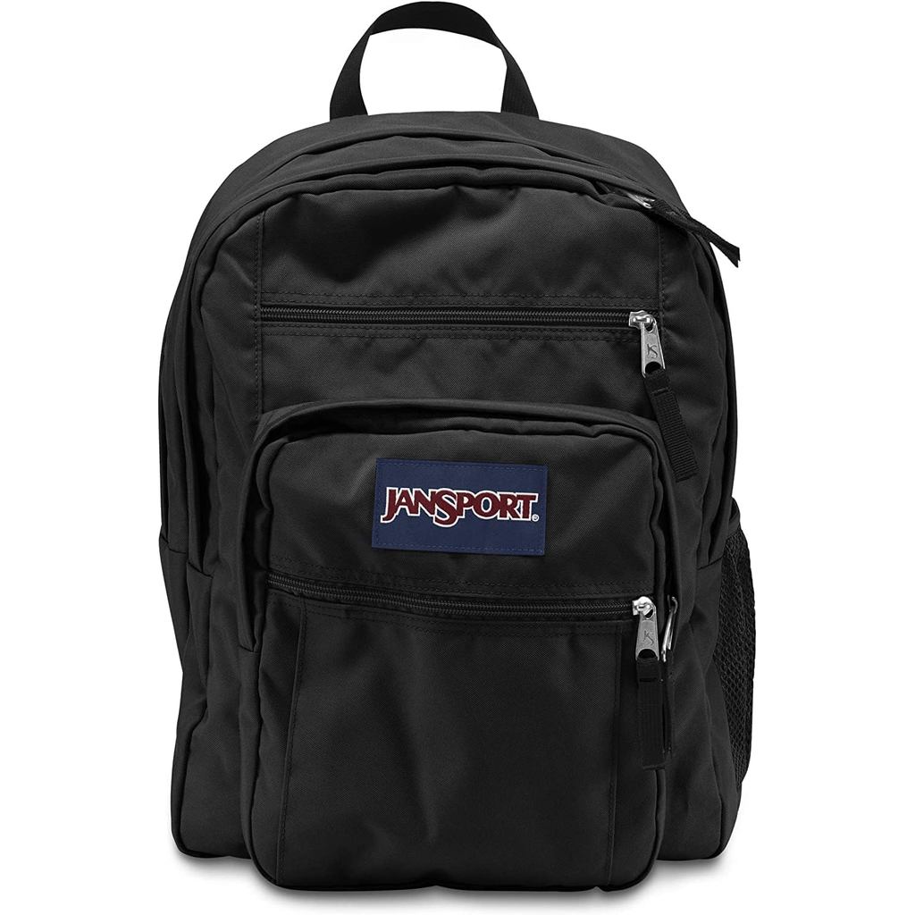 Ba lô học sinh lớn JanSport (Đen / Đen, Một cỡ)