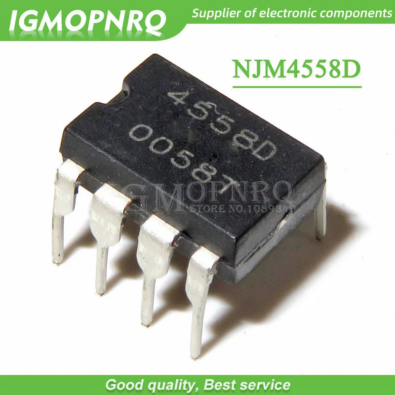 50 Cái / lốc NJM4558DD NJM4558 4558D DIP8 Còn Hàng