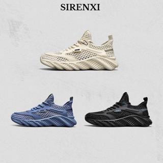 Giày Lưới Rỗng SIRENXI, 41 / 42 Đen Xanh Be Giày Thường Ngày, Thoáng Khí EVA PVC Nam Nữ Siêu Thoáng Khí Giày Đục Lỗ Nam Nữ