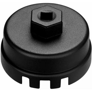 Cờ lê lọc dầu cho công cụ loại bỏ bộ lọc dầu Toyota Bộ ổ cắm lọc dầu 64MM Kiểu nắp 14Flute Tương thích với động cơ Toyota Highlander Lexus RAV4 Camry Tundra Sienna 2.5-5.7L (6