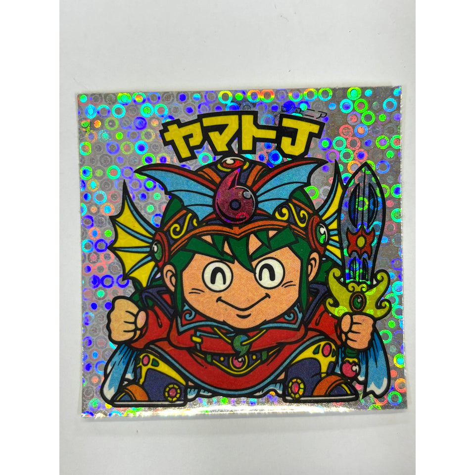 Lotte Bikkuriman Sticker Devil VS Angel Yamato J Vintage JAPAN