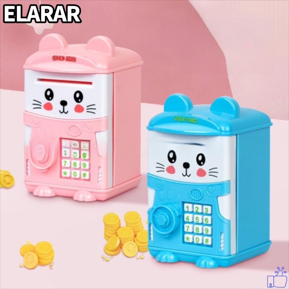 ELARA‌R Trẻ Em Heo Đất, ATM Mini Tiết Kiệm Tiền Hộp Đựng Tiền, Incredibox Đồ Chơi Tiết Kiệm Tài Chín