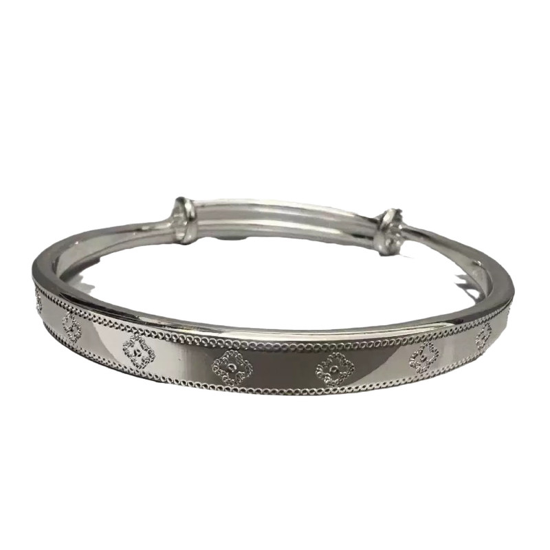 【Adjustable & Lucky Design】Four Leaf Clover Adjustable Bracelet Women - Adjustable Bracelet/Lucky Ch