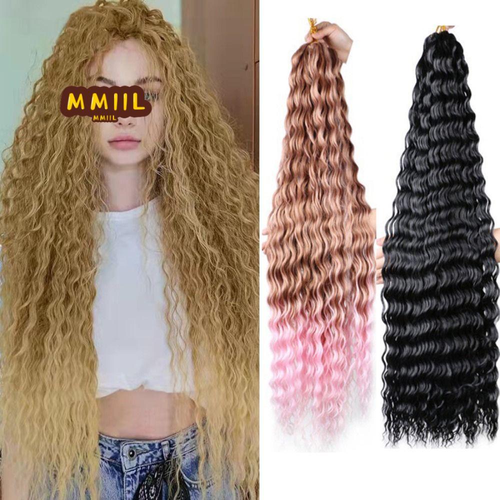 HIFUN Tóc Xoăn Sâu tổng hợp, Phù hợp cho Tóc Châu Phi và Ombre