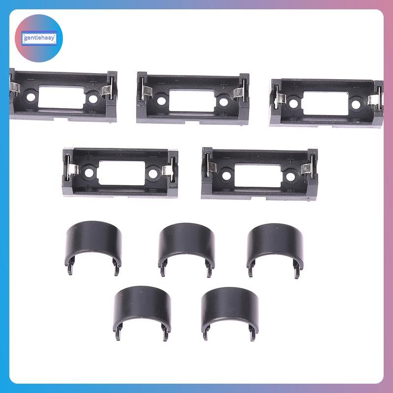 GG 5 Chiếc Cắm CR123A Pin 16340 Hộp Pin LIR123A Hộp Bảo Quản Pin CR123A Vỏ Pin Cho PCB DIY VN